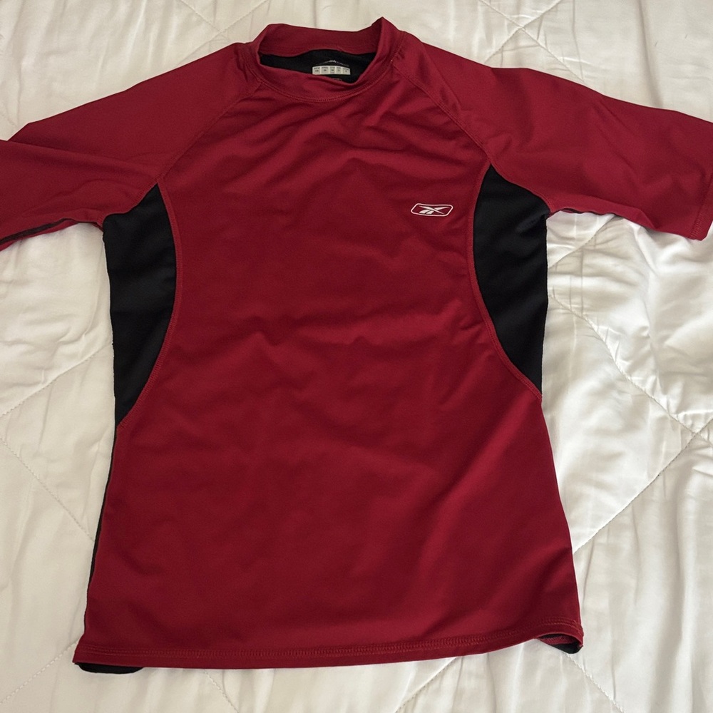 Reebok Maroon Performance Shirt